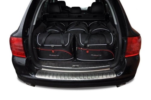 Przejdź do produktu Torby do bagażnika Porsche Cayenne I (9PA) 2002–2010 – zestaw KJUST AERO 5 szt., 7033012