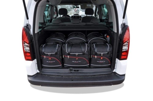 Przejdź do produktu Torby do bagażnika Citroen Berlingo Combi II (B9) 2008–2018 – zestaw KJUST AERO 6 szt., 7010019