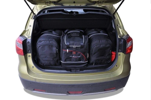 Torby do bagażnika Suzuki SX4 S-Cross II (JY) 2013–2021 – zestaw KJUST SPORT 4 szt., 7039005