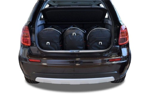 Przejdź do produktu Torby do bagażnika Suzuki SX4 S-Cross I 2006–2013 – zestaw KJUST SPORT 3 szt., 7039004