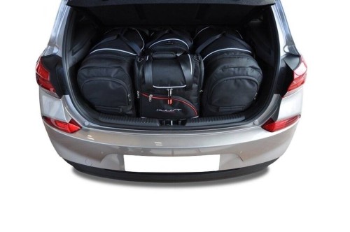 Przejdź do produktu Torby do bagażnika Hyundai i30 Hatchback III 2017+ – zestaw KJUST AERO 4 szt., 7018024