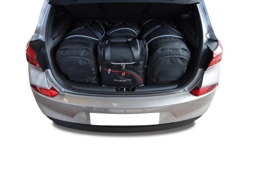 Torby do bagażnika Hyundai i30 Hatchback III 2017+ – zestaw KJUST AERO 4 szt., 7018024