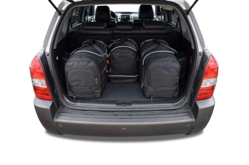 Torby do bagażnika Hyundai Tucson I (JM) 2004–2010 – zestaw KJUST SPORT 4 szt., 7018025