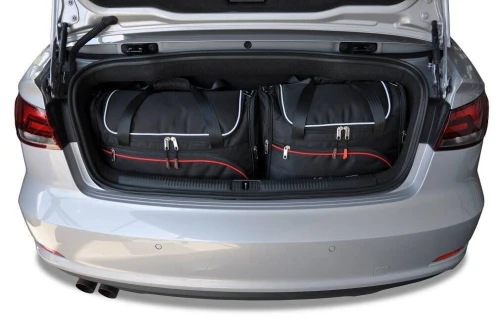 Torby do bagażnika Audi A3 Cabrio 8V 2014–2016 – zestaw KJUST AERO 4 szt., 7004052
