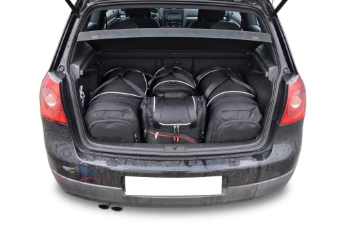 Torby do bagażnika Volkswagen Golf Hatchback V 2003–2008 – zestaw KJUST AERO 4 szt., 7043046