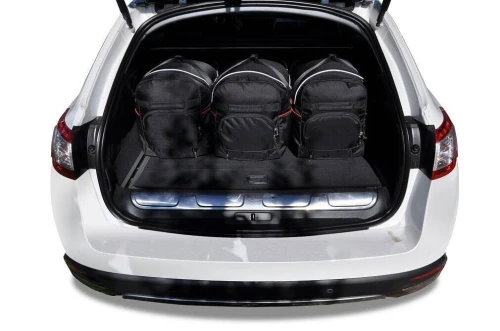 Torby do bagażnika Peugeot 508 RXH Hybrid I 2012–2014 – zestaw KJUST AERO 5 szt., 7032018