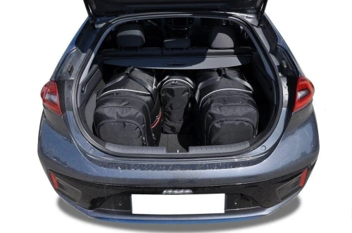 Torby do bagażnika Hyundai IONIQ Electric II 2016–2019 – zestaw KJUST AERO 4 szt., 7018027