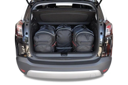 Torby do bagażnika Opel Crossland X A (P17) 2017+ – zestaw KJUST AERO 4 szt., 7031031