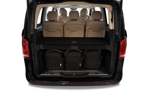 Torby do bagażnika Mercedes-Benz V Long W447 2015+ – zestaw KJUST SPORT 7 szt., 7027052