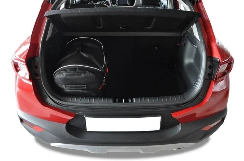 Torby do bagażnika Kia Stonic I 2017+ – zestaw KJUST AERO 3 szt., 7022023