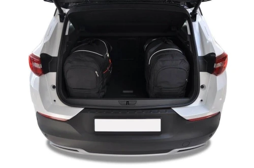 Torby do bagażnika Opel Grandland X A (A18) 2017–2024 – zestaw KJUST AERO 4 szt., 7031033