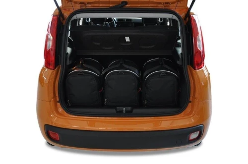 Torby do bagażnika Fiat Panda III 2012+ – zestaw KJUST SPORT 3 szt., 7014017