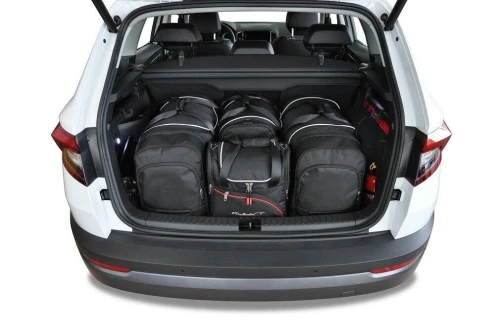 Torby do bagażnika Skoda Karoq I 2017+ – zestaw KJUST SPORT 4 szt., 7037026