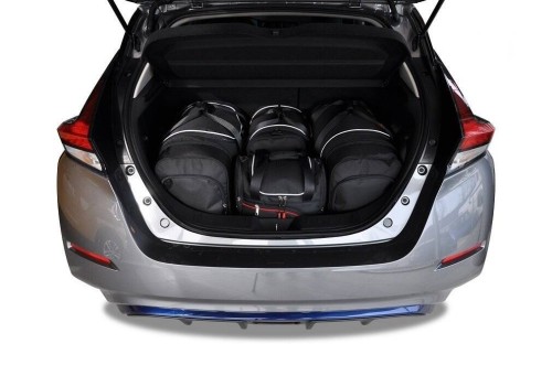 Przejdź do produktu Torby do bagażnika Nissan Leaf Electric II (ZE1) 2017+ – zestaw KJUST AERO 4 szt., 7030014
