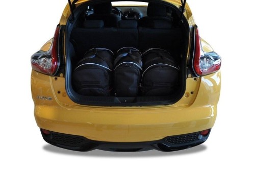Przejdź do produktu Torby do bagażnika Nissan Juke I (F15) 2010–2019 – zestaw KJUST SPORT 3 szt., 7030017