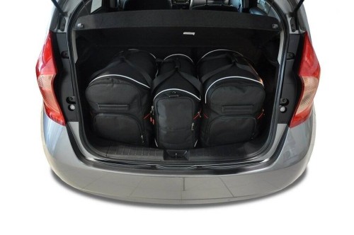 Przejdź do produktu Torby do bagażnika Nissan Note II (E12) 2013–2016 – zestaw KJUST SPORT 3 szt., 7030018