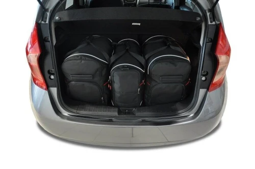 Torby do bagażnika Nissan Note II (E12) 2013–2016 – zestaw KJUST SPORT 3 szt., 7030018