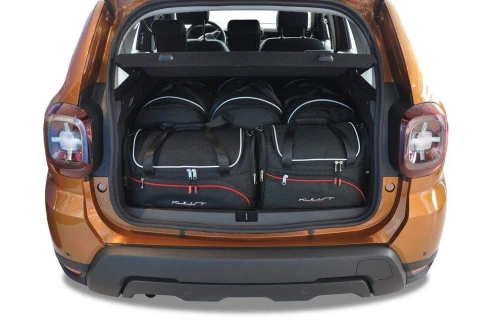 Torby do bagażnika Dacia Duster II 2017–2024 – zestaw KJUST AERO 5 szt., 7011007