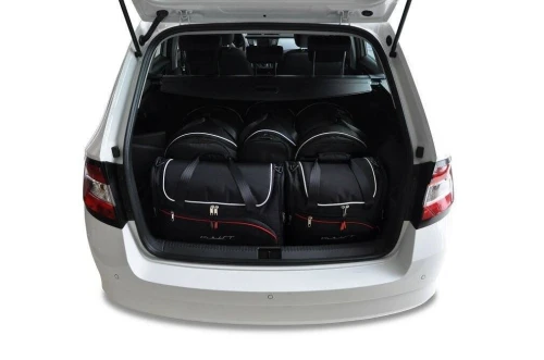 Torby do bagażnika Skoda Fabia Kombi III 2014–2021 – zestaw KJUST AERO 5 szt., 7037001