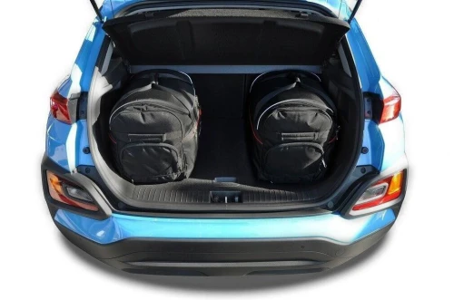 Torby do bagażnika Hyundai Kona I (OS) 2017–2022 – zestaw KJUST AERO 3 szt., 7018028