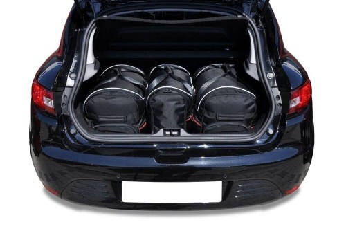 Przejdź do produktu Torby do bagażnika Renault Clio Hatchback IV 2012–2019 – zestaw KJUST SPORT 3 szt., 7034001