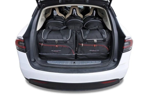 Torby do bagażnika Tesla Model X I (5YJX) 2016+ – zestaw KJUST SPORT 7 szt., 7050003
