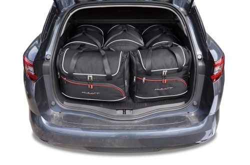 Przejdź do produktu Torby do bagażnika Renault Megane Grandtour IV 2016+ – zestaw KJUST AERO 5 szt., 7034009