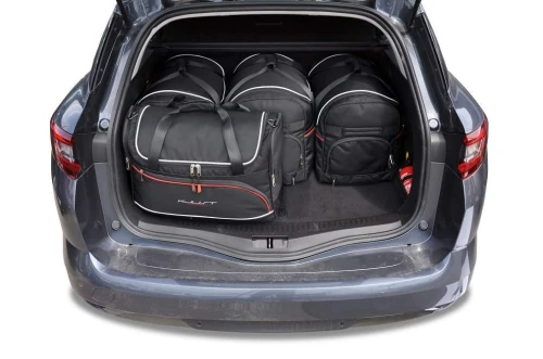 Torby do bagażnika Renault Megane Grandtour IV 2016+ – zestaw KJUST AERO 5 szt., 7034009