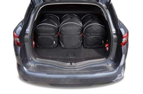 Torby do bagażnika Renault Megane Grandtour IV 2016+ – zestaw KJUST AERO 5 szt., 7034009
