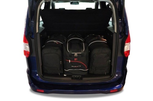 Przejdź do produktu Torby do bagażnika Ford Tourneo Courier I 2014–2023 – zestaw KJUST SPORT 4 szt., 7015036