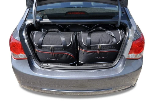Torby do bagażnika Chevrolet Cruze Limousine I (J300) 2008–2014 – zestaw KJUST AERO 5 szt., 7009003