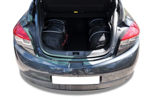 Torby do bagażnika Renault Megane Coupe III 2008–2016 – zestaw KJUST SPORT 4 szt., 7034039