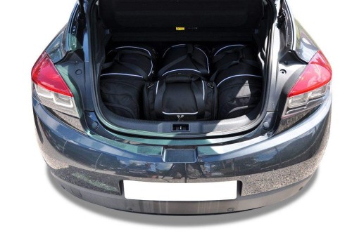 Przejdź do produktu Torby do bagażnika Renault Megane Coupe III 2008–2016 – zestaw KJUST AERO 4 szt., 7034040