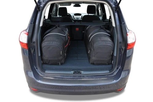 Torby do bagażnika Ford Grand C-Max II 2010–2015 – zestaw KJUST SPORT 4 szt., 7015039