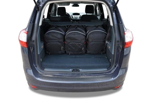 Torby do bagażnika Ford Grand C-Max II 2010–2015 – zestaw KJUST AERO 5 szt., 7015038