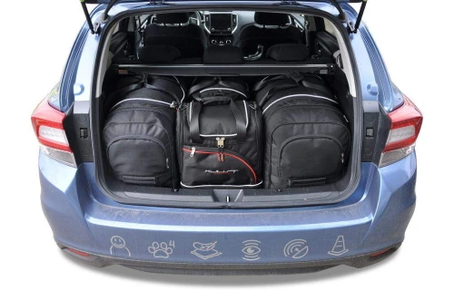 Torby do bagażnika Subaru Impreza IV (GT) 2017–2024 – zestaw KJUST SPORT 4 szt., 7038026