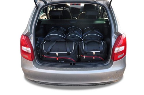 Przejdź do produktu Torby do bagażnika Skoda Fabia Kombi II 2007–2014 – zestaw KJUST AERO 5 szt., 7037027