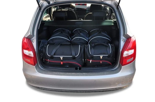 Torby do bagażnika Skoda Fabia Kombi II 2007–2014 – zestaw KJUST AERO 5 szt., 7037027