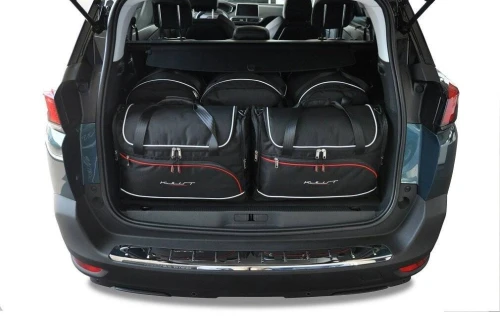 Torby do bagażnika Peugeot 5008 II (P87E) 2017–2024 – zestaw KJUST AERO 5 szt., 7032019