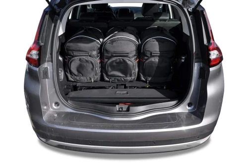 Torby do bagażnika Renault Grand Scenic III 2016–2021 – zestaw KJUST SPORT 5 szt., 7034041
