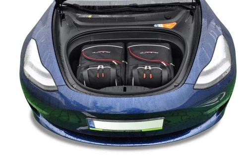 Torby do bagażnika Tesla Model 3 I (5YJ3) 2017–2020 – zestaw KJUST AERO 2 szt., 7050008