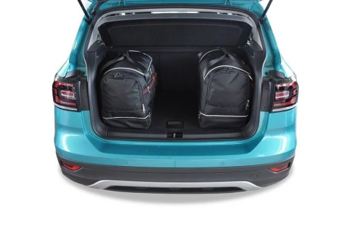 Torby do bagażnika Volkswagen T-Cross I 2018+ – zestaw KJUST SPORT 3 szt., 7043052