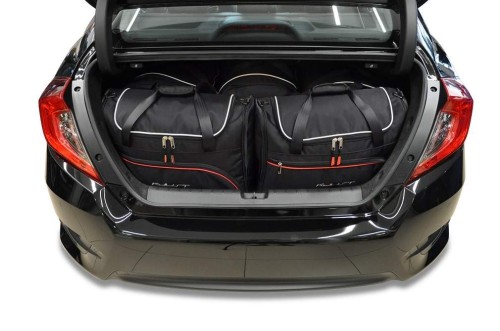 Przejdź do produktu Torby do bagażnika Honda Civic Limousine X 2017–2021 – zestaw KJUST AERO 5 szt., 7016022