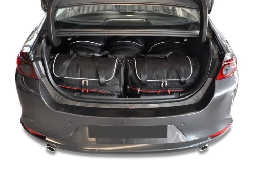 Torby do bagażnika Mazda 3 Limousine IV (BP) 2018+ – zestaw KJUST AERO 5 szt., 7026023