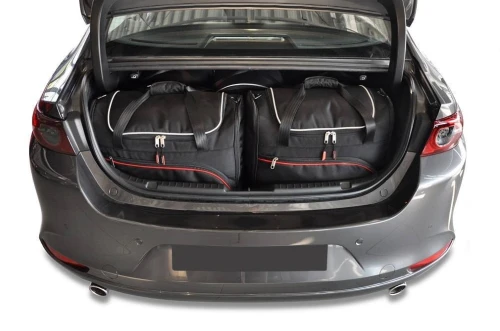 Torby do bagażnika Mazda 3 Limousine IV (BP) 2018+ – zestaw KJUST SPORT 5 szt., 7026024