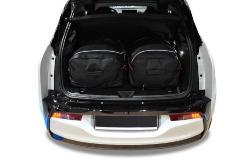 Przejdź do produktu Torby do bagażnika BMW i3 Electric I01 2013–2022 – zestaw KJUST TROLLEY 2 szt., 7007082