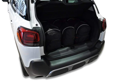 Torby do bagażnika Citroen C3 Aircross I 2017–2024 – zestaw KJUST SPORT 3 szt., 7010026