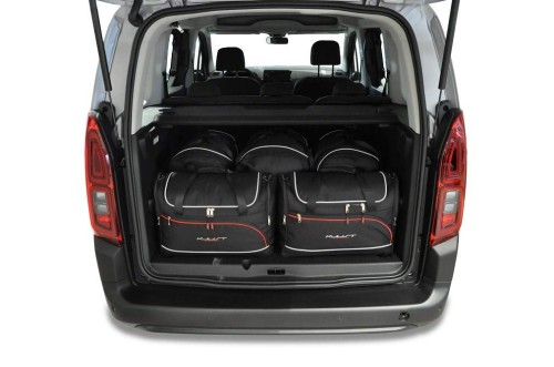 Przejdź do produktu Torby do bagażnika Citroen Berlingo M III (K9) 2018+ – zestaw KJUST AERO 5 szt., 7010030