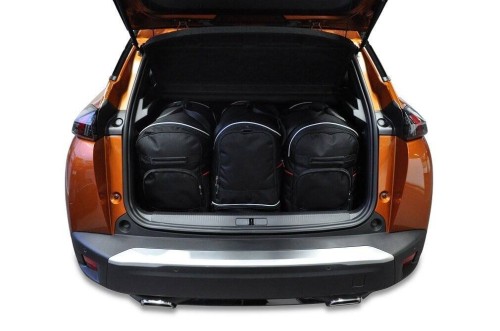 Przejdź do produktu Torby do bagażnika Peugeot 2008 II (P24) 2019+ – zestaw KJUST SPORT 3 szt., 7032025