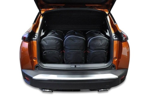 Przejdź do produktu Torby do bagażnika Peugeot 2008 II (P24) 2019+ – zestaw KJUST TROLLEY 3 szt., 7032026